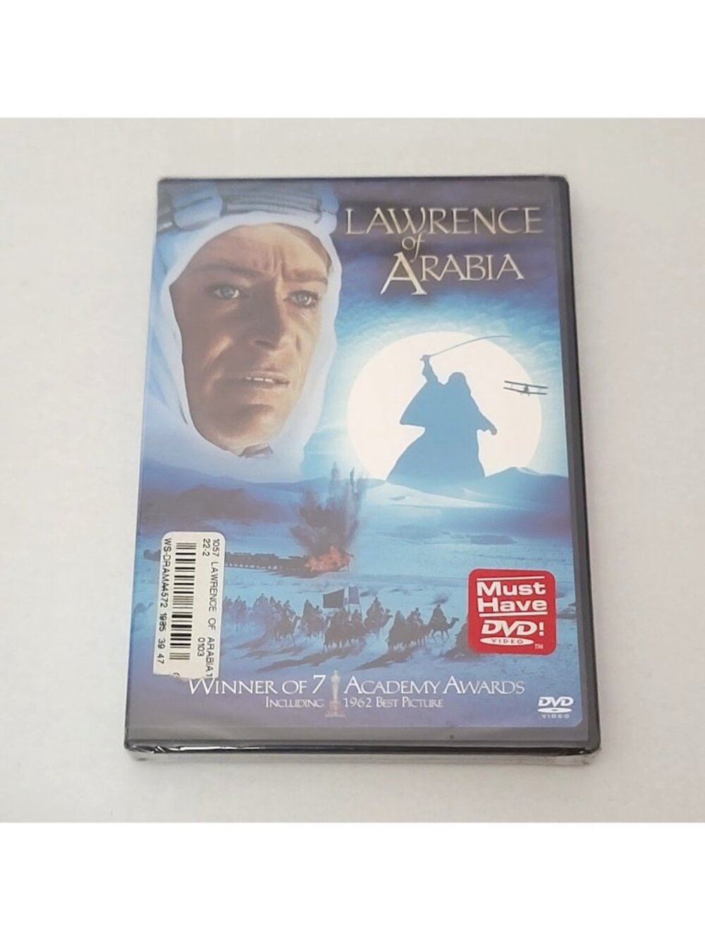 Lawrence of Arabia DVD Peter O'Toole Omar Sharif 2002 Widescreen NEW SEALED
